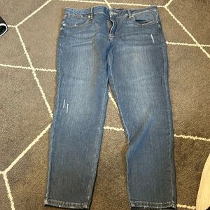 JustUSA slightly destressed Skinny Jeans - Blue